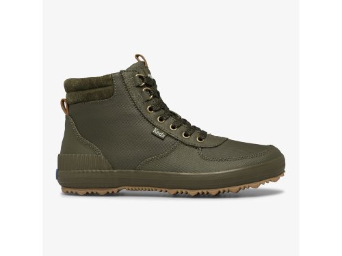 Dámské Boty Keds Scout Boot III Vody Resistant Platene w/ Thinsulate™ Olivy Zelené | CZ-14416