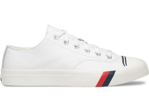 Dámské Kůže Sneakers Keds Royal Lo Classic Læder Bílé | CZ-98891