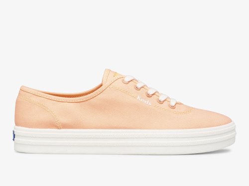 Dámské ŠněrovacíBoty Keds Breezie Platene Neon Koralove | CZ-23730