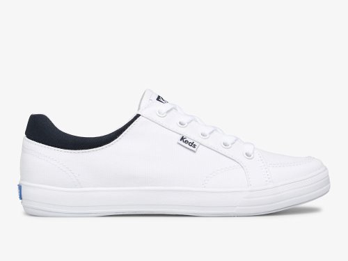 Dámské ŠněrovacíBoty Keds Center II Platene Bílé Tmavě Blankyt | CZ-75956