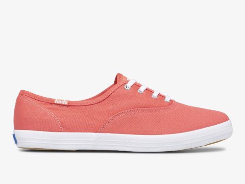 Dámské ŠněrovacíBoty Keds Champion Feat. Organic Bavlněné Růžové | CZ-66313