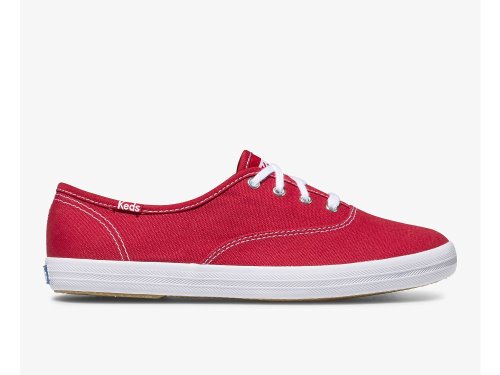 Dámské ŠněrovacíBoty Keds Champion Originál Červené | CZ-34738