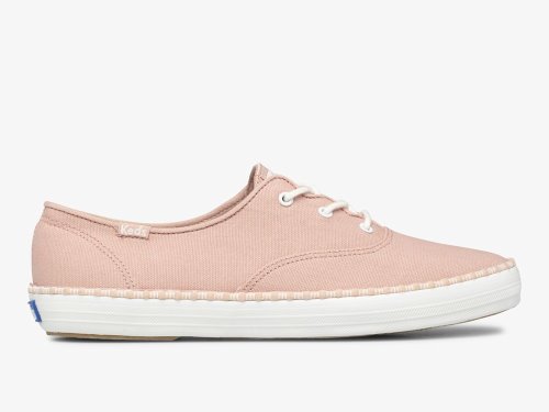 Dámské ŠněrovacíBoty Keds Champion Wave Růžové | CZ-55567