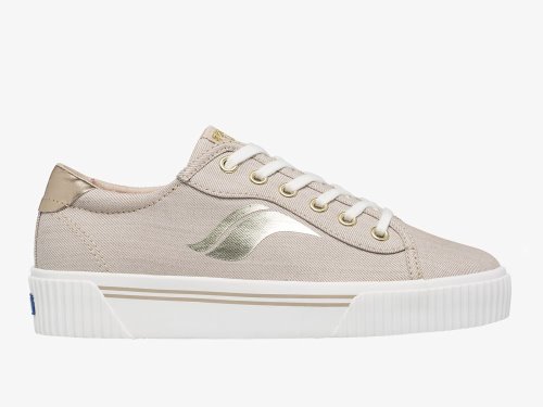 Dámské ŠněrovacíBoty Keds Crew Kick Alto Soft Twill Hnědé | CZ-20797