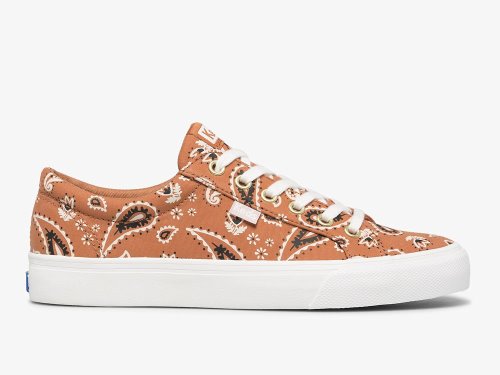 Dámské ŠněrovacíBoty Keds Jump Kick Feat. Organic Bandana Oranžové | CZ-70075