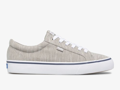 Dámské ŠněrovacíBoty Keds Jump Kick Stripey Knit Šedé | CZ-21716