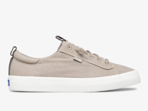 Dámské ŠněrovacíBoty Keds Kickback Platene Washable Šedé | CZ-41743