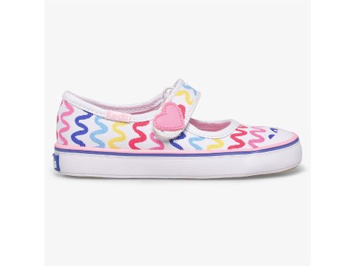 Dívčí Boty Mary Jane Keds Harper Bílé | CZ-02441