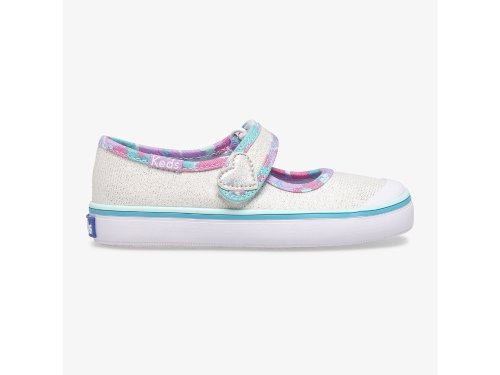 Dívčí Boty Mary Jane Keds Harper Bílé Viacfarebný | CZ-41255