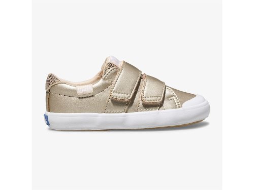 Dívčí SlipOnTenisky Keds Courtney HL Růžové Zlaté | CZ-79008