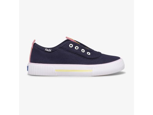 Dívčí SlipOnTenisky Keds Topkick Washable Slip-On Tmavě Blankyt Viacfarebný | CZ-32710