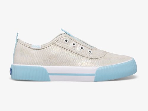 Dívčí SlipOnTenisky Keds Topkick Washable Slip-On Šedé | CZ-84741