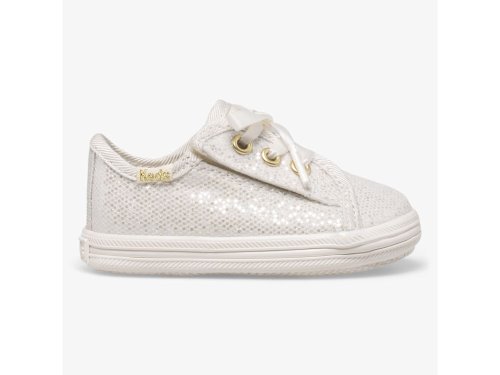 Dívčí Tenisky Keds Kickstart Crib Celebrations Bílé | CZ-14396