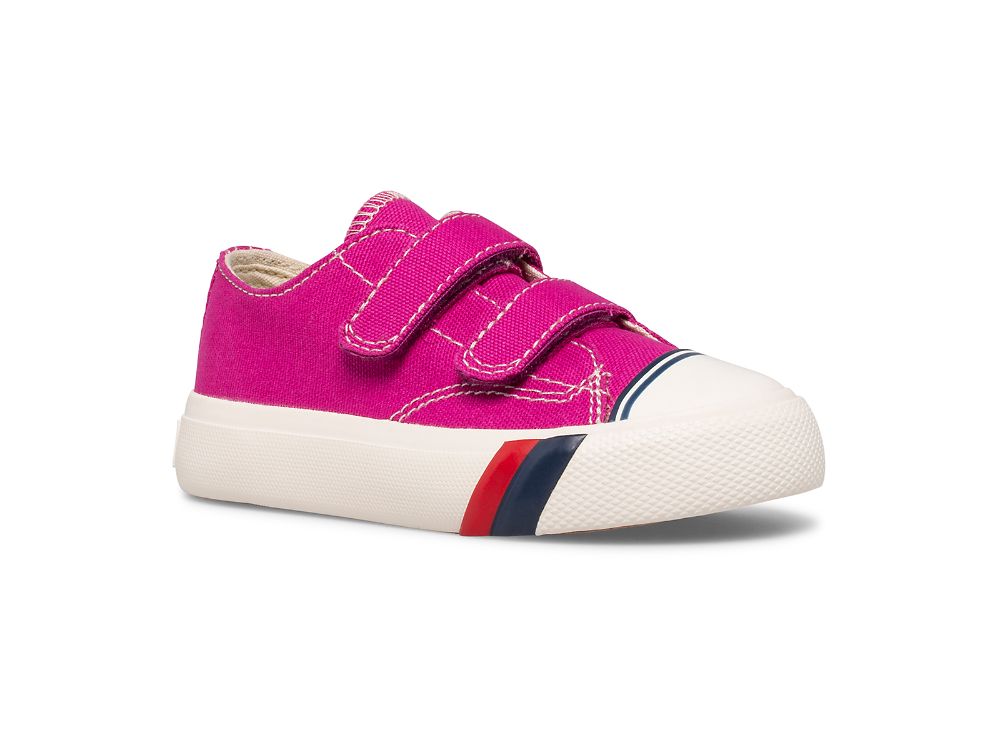 Chlapecké SlipOnTenisky Keds Royal Lo HL Fuschia | CZ-41945