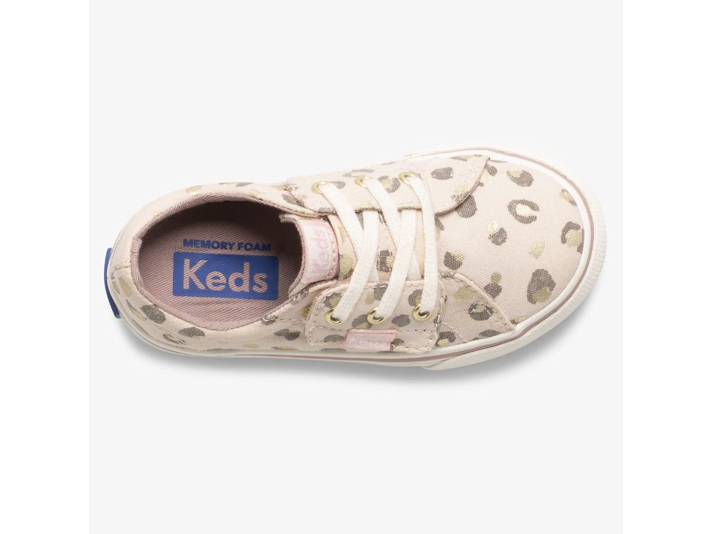 Chlapecké Tenisky Keds Jump Kick Jr Leopard | CZ-93141