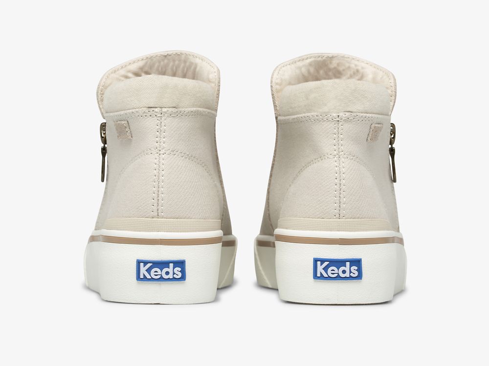 Dámské Boty Keds Cooper Zip Bootie Béžový | CZ-13220