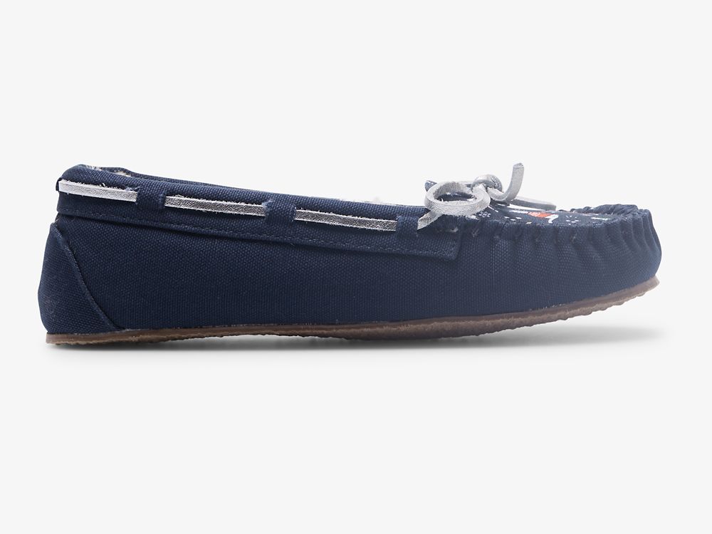 Dámské Pantofle Keds Moccasin Pantofle Tmavě Blankyt Viacfarebný | CZ-15453