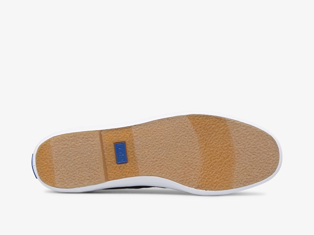 Dámské SlipOnTenisky Keds Bryn Platene Tmavě Blankyt | CZ-01169