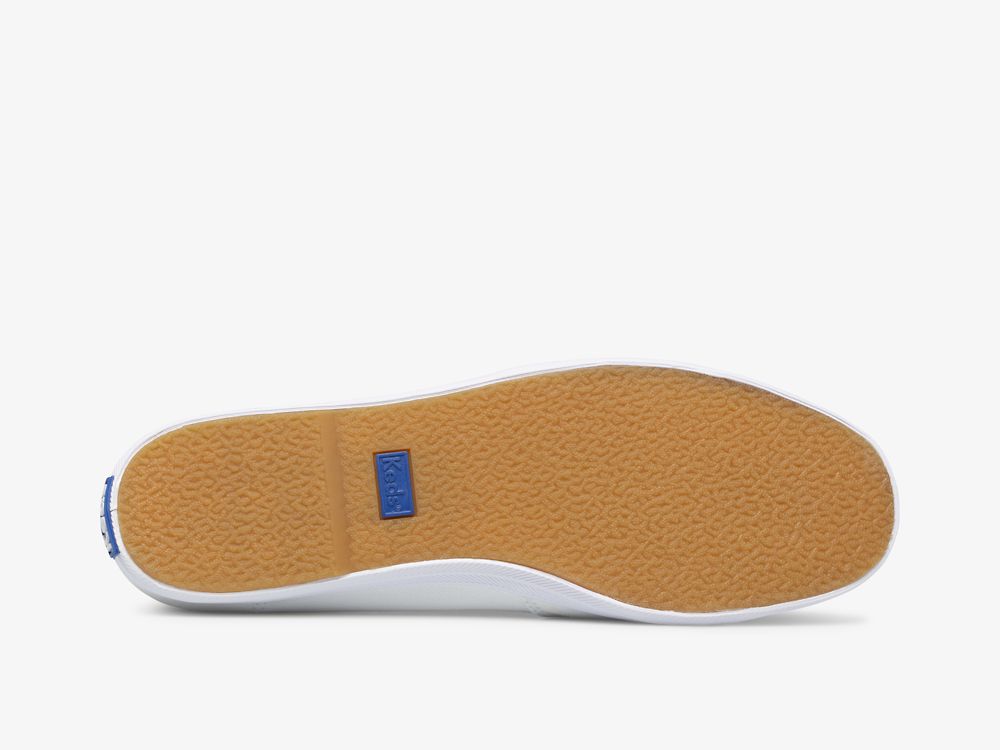 Dámské SlipOnTenisky Keds Chillax Mini Twill Bílé | CZ-33371