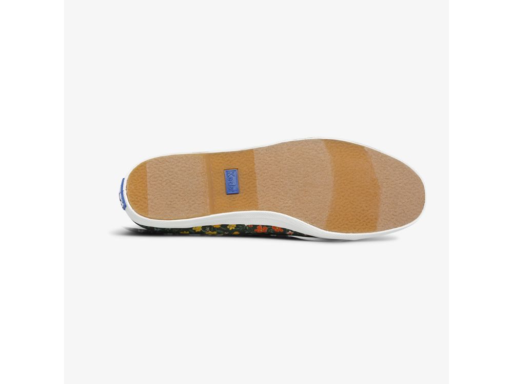 Dámské SlipOnTenisky Keds Rifle Paper Co. Chillax Wildwood Zelene Viacfarebný | CZ-20029