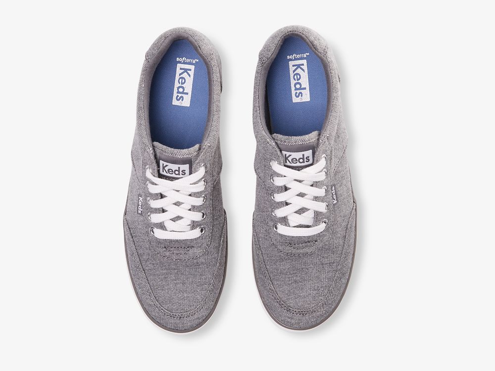 Dámské Tenisové Boty Keds Courty II Jersey Šedé | CZ-03917