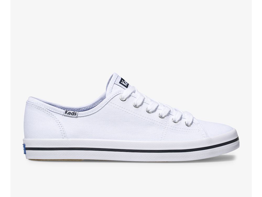 Dámské Tenisové Boty Keds Kickstart Bílé | CZ-62139