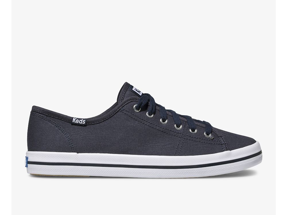 Dámské Tenisové Boty Keds Kickstart Tmavě Blankyt | CZ-76657