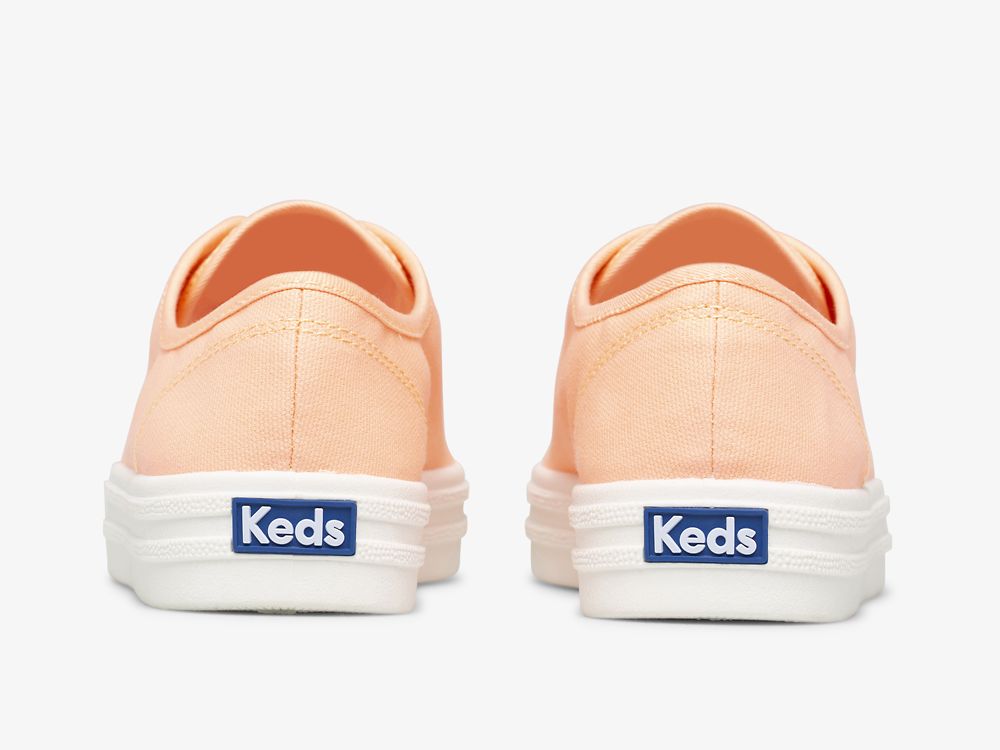 Dámské ŠněrovacíBoty Keds Breezie Platene Neon Koralove | CZ-23730