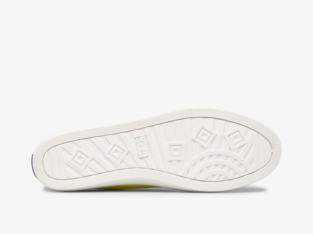 Dámské ŠněrovacíBoty Keds Breezie Platene Neon Žluté | CZ-96234