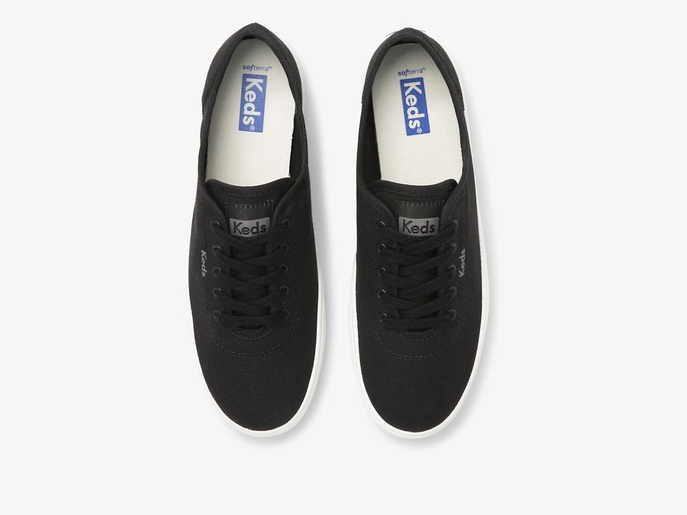 Dámské ŠněrovacíBoty Keds Breezie Platene Černé | CZ-98123