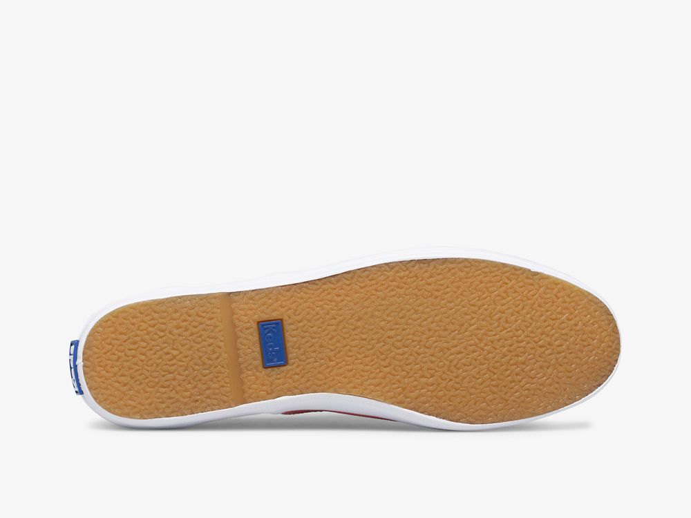 Dámské ŠněrovacíBoty Keds Champion Feat. Organic Bavlněné Růžové | CZ-66313