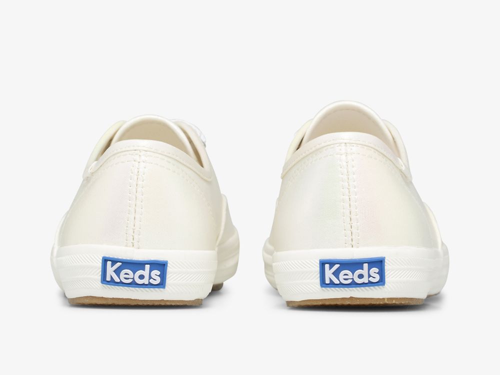 Dámské ŠněrovacíBoty Keds Champion Iridescent Platene Bílé Viacfarebný | CZ-88370