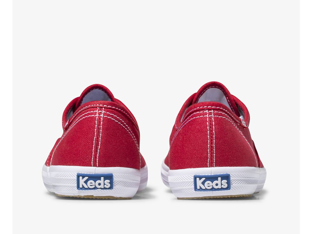 Dámské ŠněrovacíBoty Keds Champion Originál Červené | CZ-34738