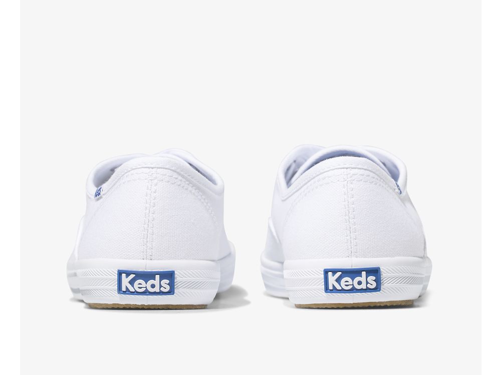 Dámské ŠněrovacíBoty Keds Champion Originál Bílé | CZ-42018