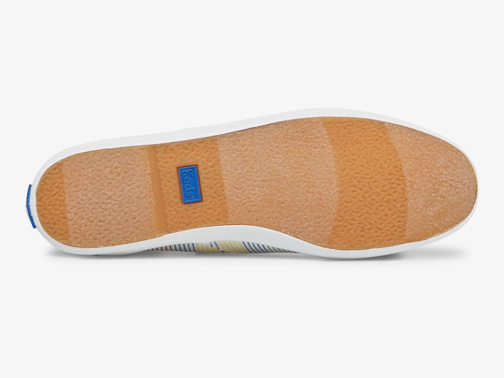 Dámské ŠněrovacíBoty Keds Champion Surf Stripe Bílé Viacfarebný | CZ-79315