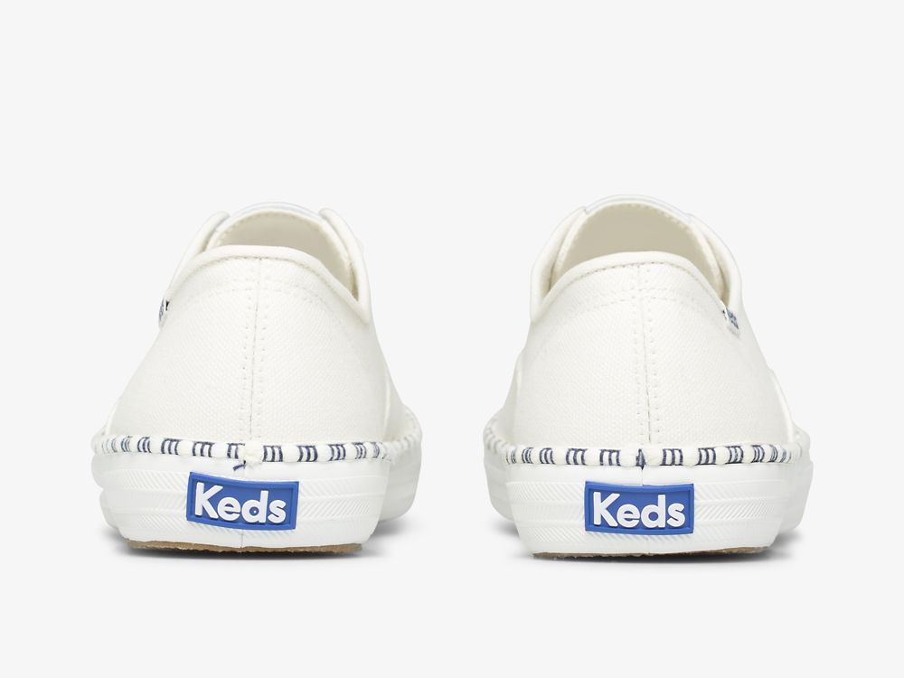 Dámské ŠněrovacíBoty Keds Champion Wave Bílé | CZ-17655