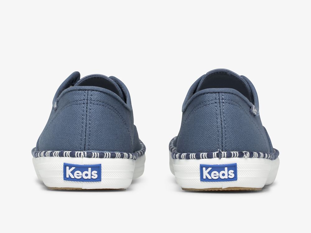 Dámské ŠněrovacíBoty Keds Champion Wave Tmavě Blankyt | CZ-29949