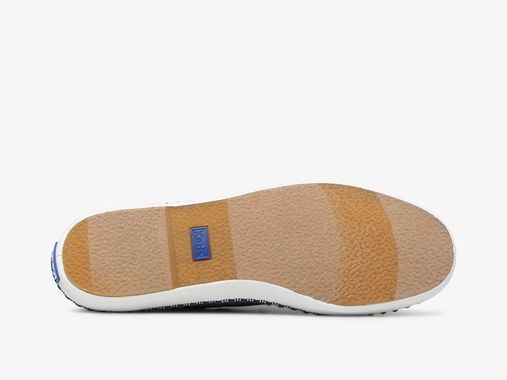 Dámské ŠněrovacíBoty Keds Champion Wave Tmavě Blankyt | CZ-29949