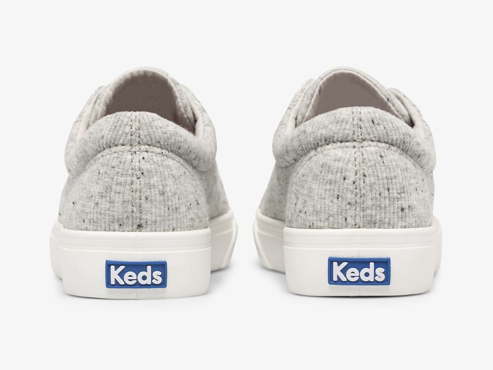 Dámské ŠněrovacíBoty Keds Jump Kick Speckle Knit Šedé | CZ-71776