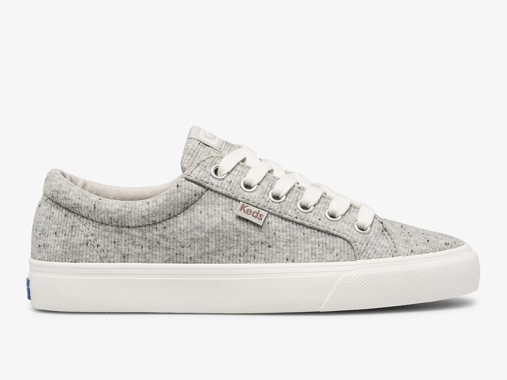 Dámské ŠněrovacíBoty Keds Jump Kick Speckle Knit Šedé | CZ-71776