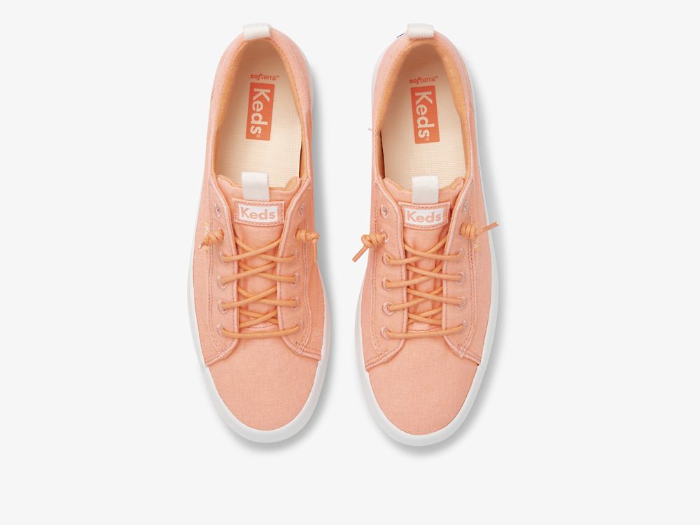 Dámské ŠněrovacíBoty Keds Kickback Platene Koralove | CZ-21560