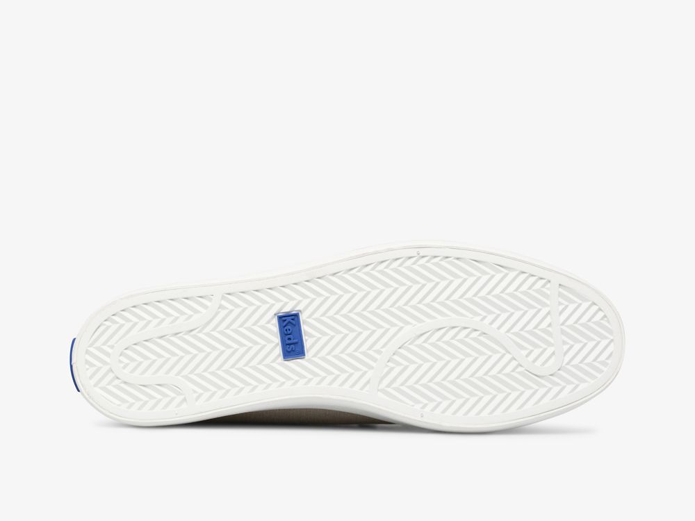 Dámské ŠněrovacíBoty Keds Kickback Platene Washable Šedé | CZ-41743