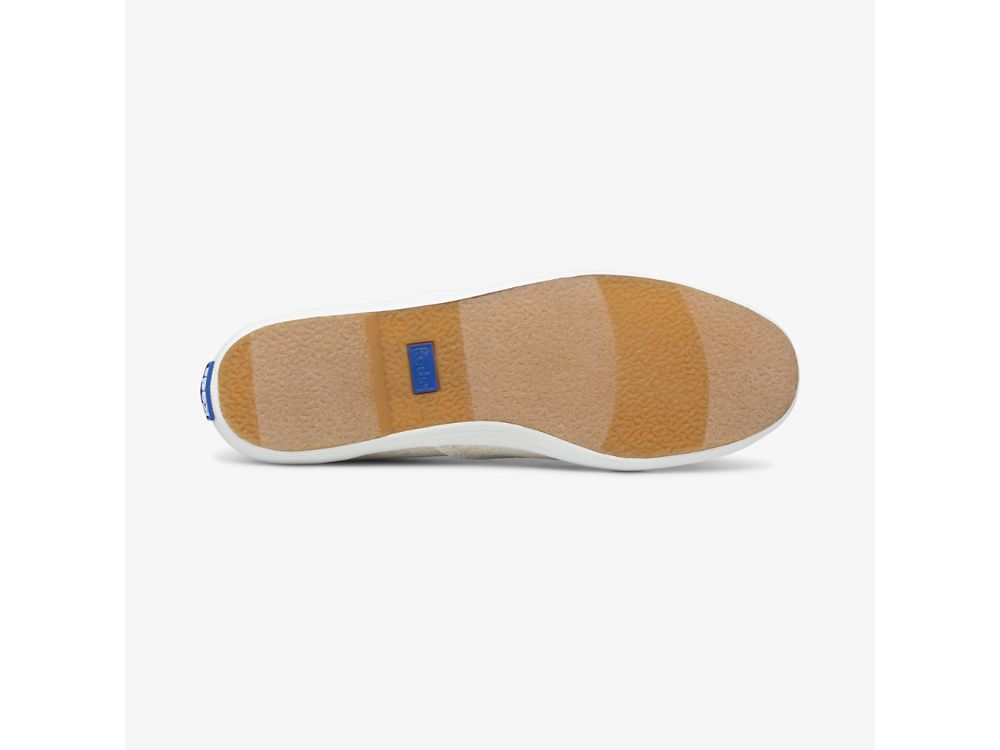 Dámské ŠněrovacíBoty Keds Rifle Paper Co. Champion Colette Jacquard Bílé | CZ-88411