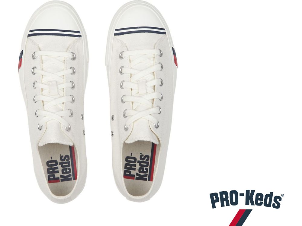 Dámské ŠněrovacíBoty Keds Royal Lo Bílé | CZ-43426