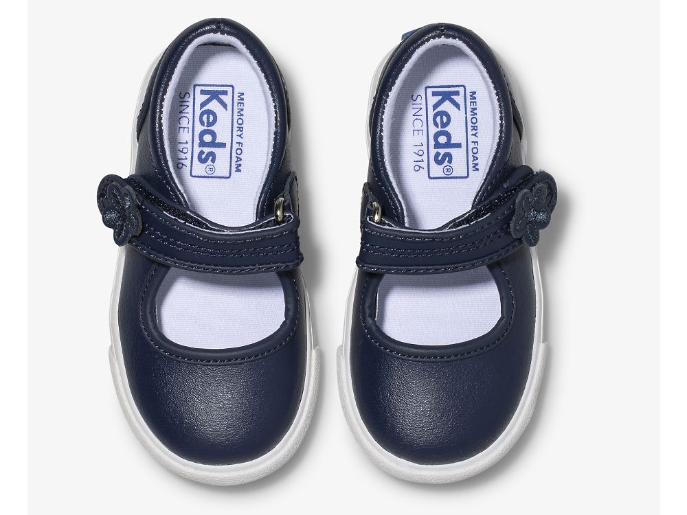 Dívčí Boty Mary Jane Keds Ella Mary Jane Tmavě Blankyt | CZ-02095