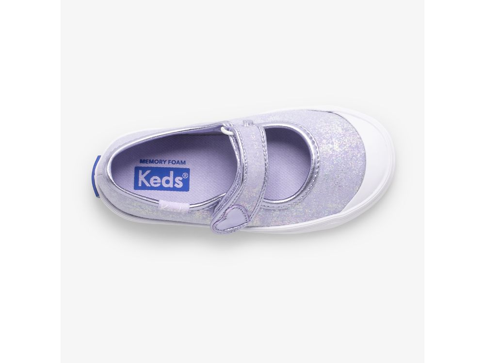 Dívčí Boty Mary Jane Keds Harper Fialové | CZ-36769