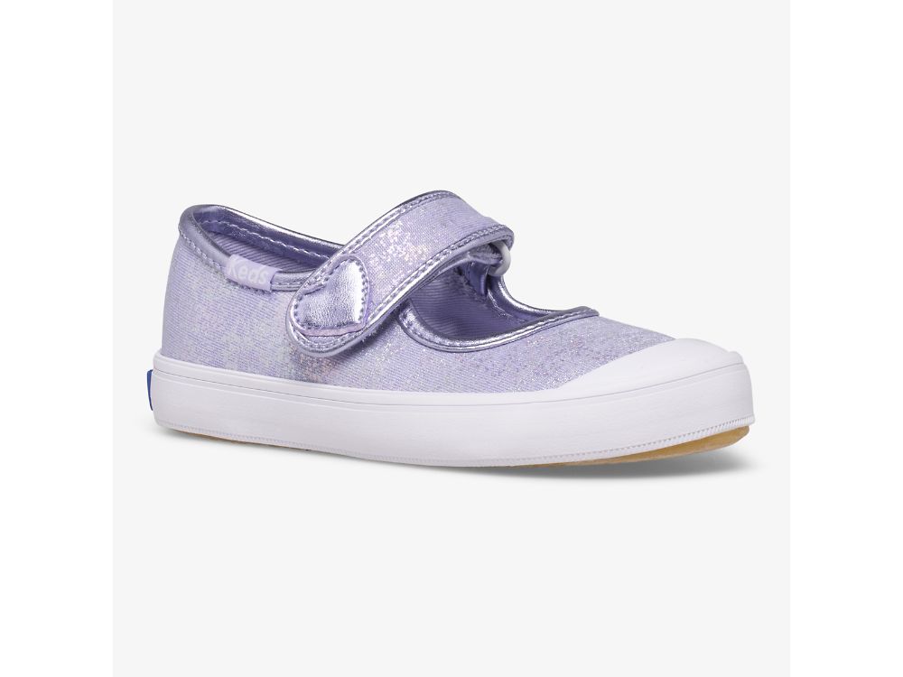 Dívčí Boty Mary Jane Keds Harper Fialové | CZ-36769