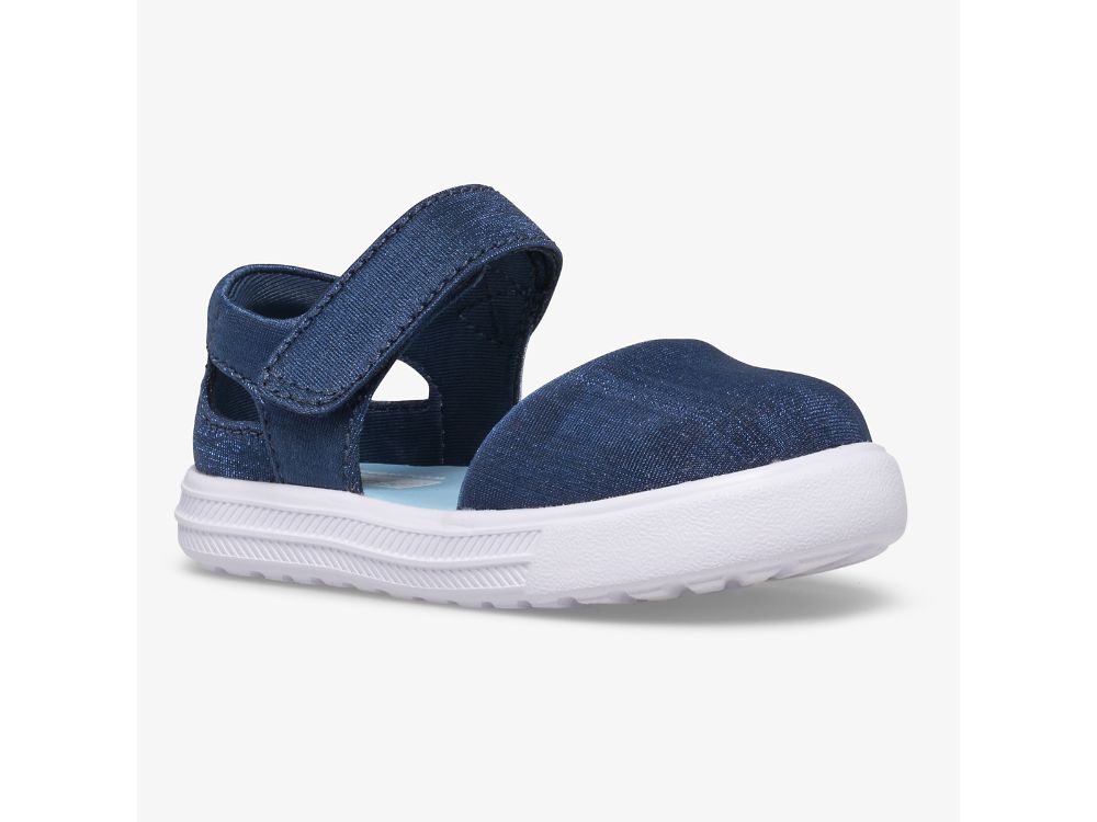 Dívčí Sandály Keds Finlee Flex Sandal Tmavě Blankyt | CZ-71447