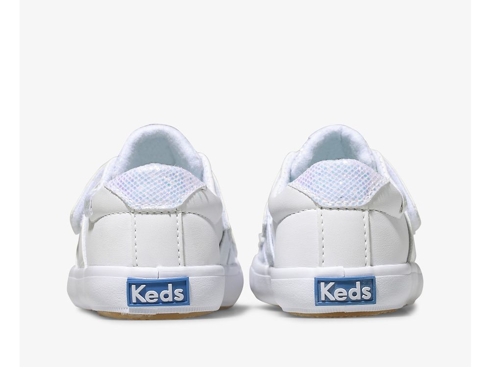 Dívčí SlipOnTenisky Keds Courtney HL Bílé | CZ-51174