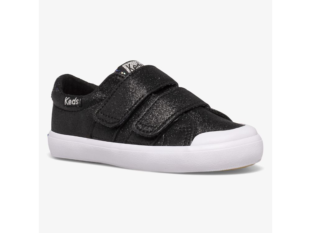 Dívčí SlipOnTenisky Keds Courtney HL Černé | CZ-78634